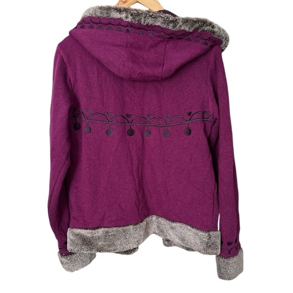 Frozen the Broadway Musical Hoodie with Faux Fur Trim, Size Large (Teen/Junior?) - Picture 3 of 11